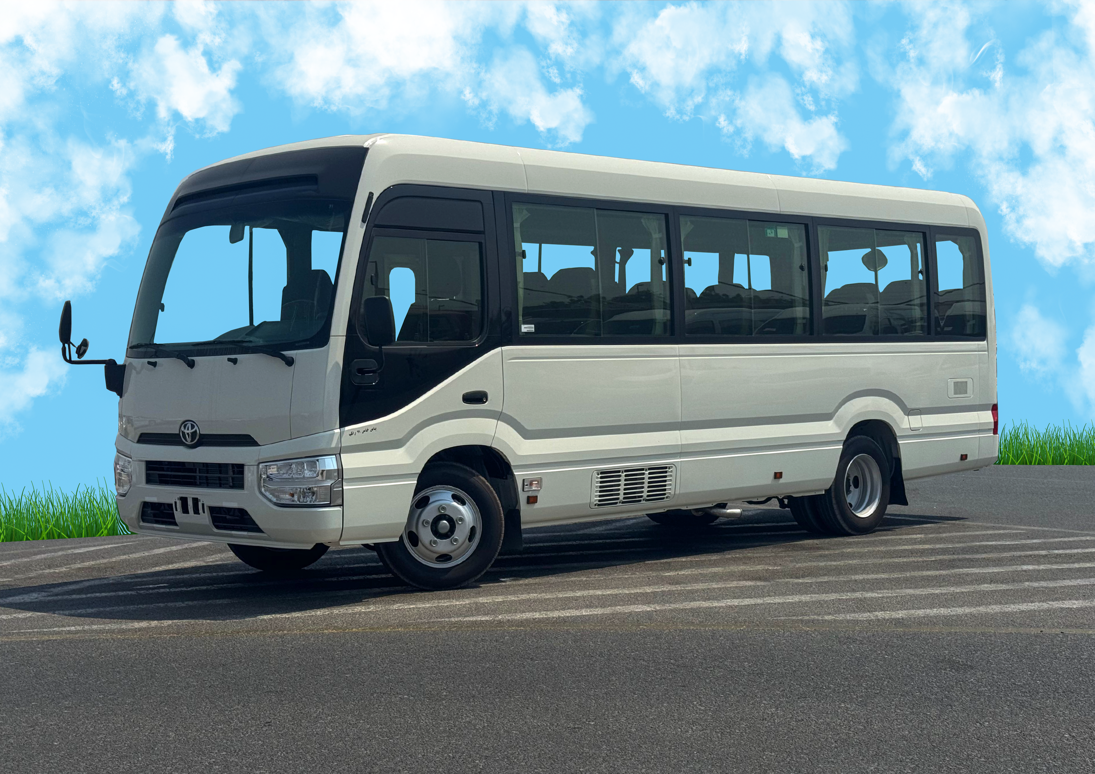 TOYOTA COASTER 2025 GCC 2.8L AUTO